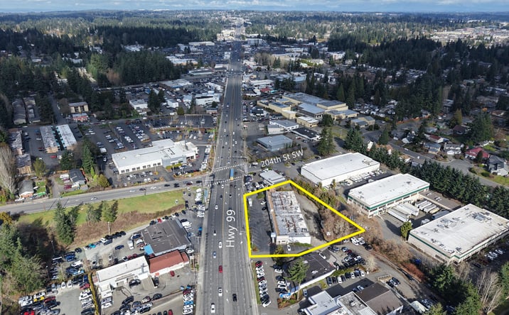 Pictures of Retail property located at 20423 Hwy 99, Lynnwood, WA 98036 for sales - image #1