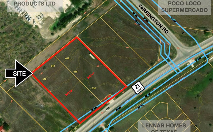 Pictures of Land property located at Texas 21, San Marcos, TX 78666 for sales - image #1