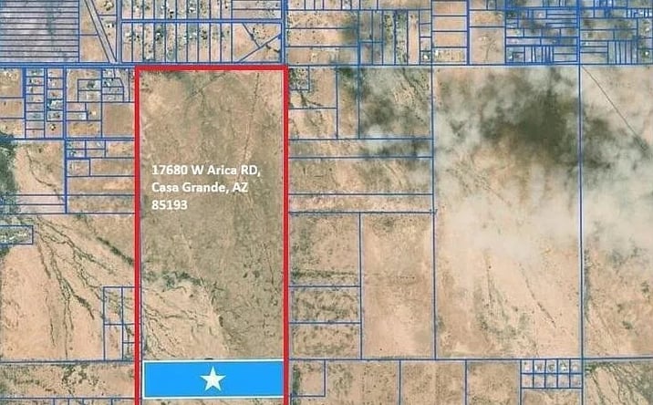 Pictures of Land property located at 17680 W Arica Rd, Casa Grande, AZ 85193 for sales - image #1