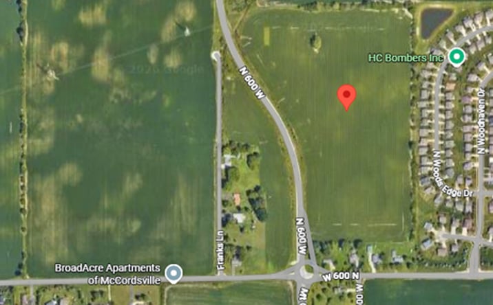 Pictures of Land property located at 6159 N. 600 W., McCordsville, IN 46055 for sales - image #1
