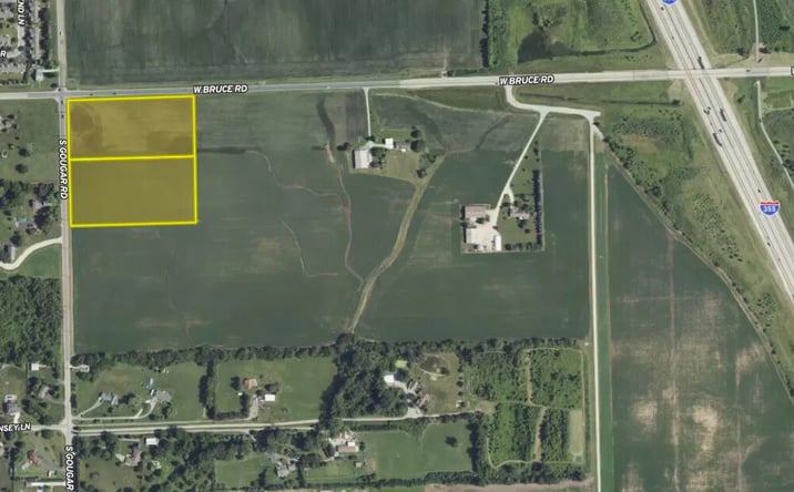 Pictures of Land property located at High-Visibility Corner Near I-355, Lockport, IL 60441 for sales - image #1