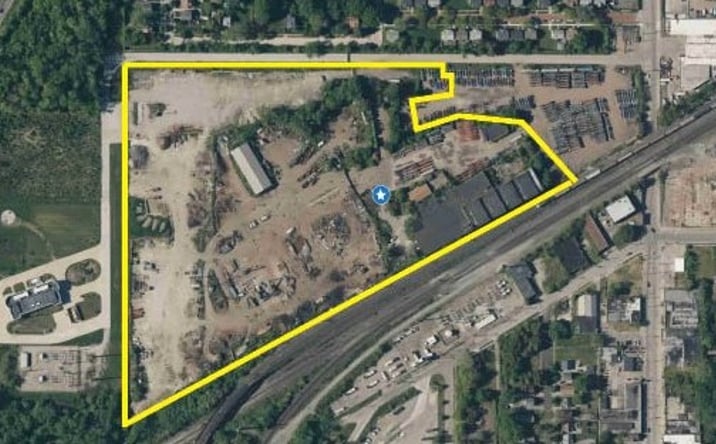 Pictures of Industrial property located at 13600 Kuhlman Ave, Cleveland, OH 44110 for sales - image #1