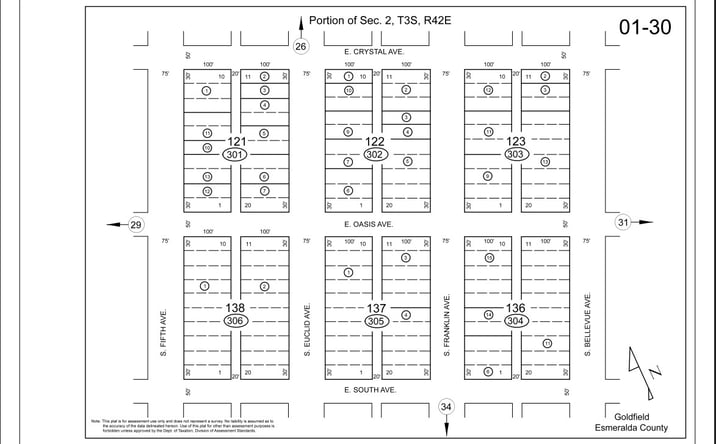 Pictures of Land property located at 200 5th Ave, Goldfield, NV 89013 for sales - image #1