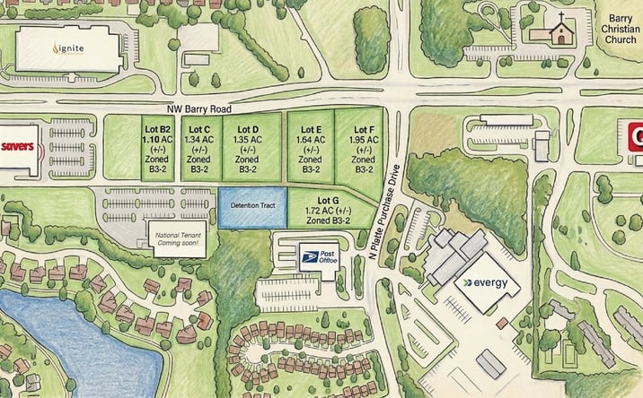 Pictures of Industrial, Land property located at 2231 NW Barry Rd, Kansas City, MO 64151 for sales - image #1