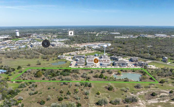 Pictures of Land property located at 7.24 AC Arrington Rd, College Station, TX 77845 for sales - image #1