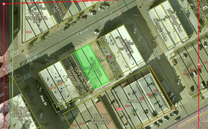 Pictures of Land property located at 110 E Broad, Texarkana, AR 71854 for sales - image #1