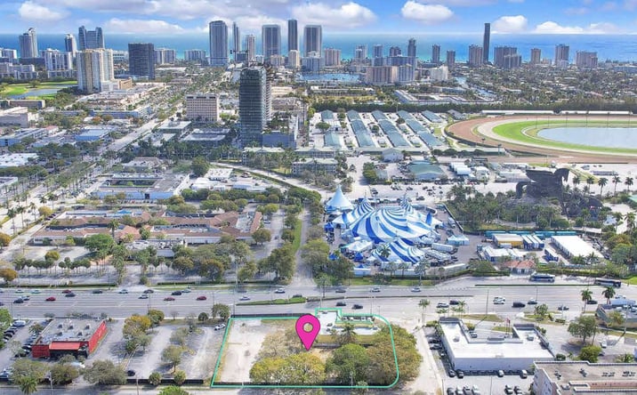 Pictures of Land, Mixed Use property located at 124 S Federal Hwy, Hallandale Beach, FL 33009 for sales - image #1