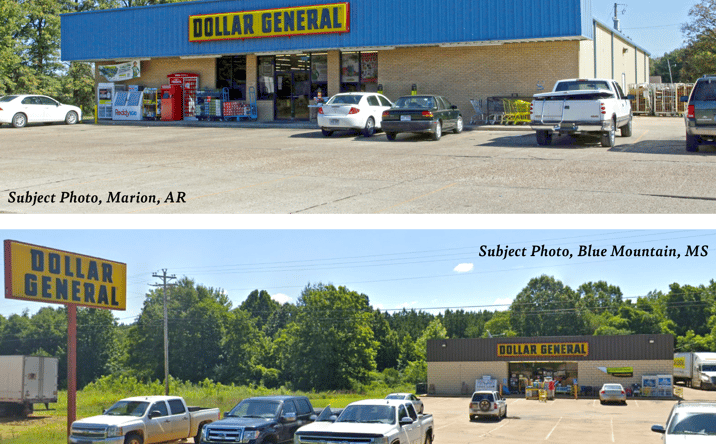 Pictures of Retail property located at 3732 I-55, Marion, AR 72364, 140 N Guyton Blvd, Blue Mountain, MS 38610, 1907 City Ave N, Ripley, MS 38663, 475 S Craft St, Holly Springs, MS 38635, 706 S Rutherford Dr, Kilmichael, MS 39747, 6205 TN-57, Counce, TN 38326 for sales - image #1
