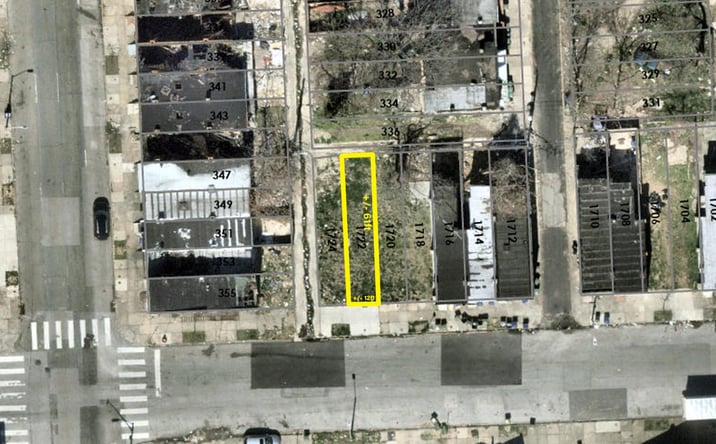 Pictures of Land property located at 1722 Ramsay St, Baltimore, MD 21223 for sales - image #1