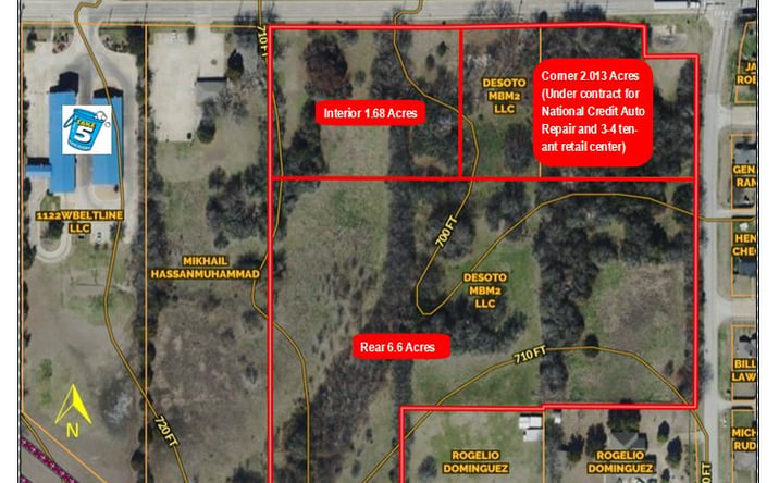 Pictures of Land property located at 111 S Elerson Rd, DeSoto, TX 75115 for sales - image #1