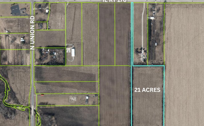 Pictures of Land, Multifamily property located at 21 Acres Il Rt 176, Union, IL 60180 for sales - image #1
