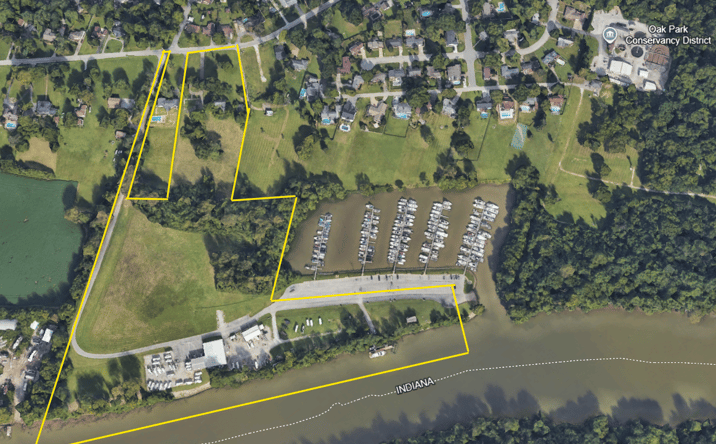 Pictures of Land, Mixed Use, Retail, Self Storage property located at 4002 Utica Pike, Jeffersonville, IN 47130 for sales - image #1
