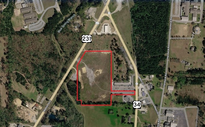 Pictures of Land property located at 2402 Martin St S, Pell City, AL 35128 for sales - image #1