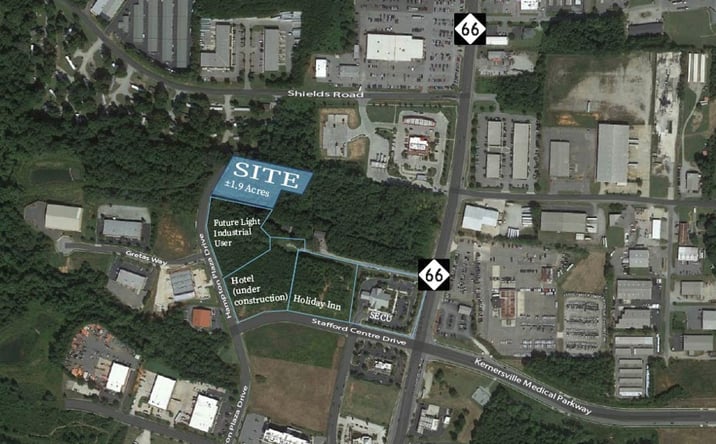 Pictures of Land property located at 1425 Hampton Plaza Dr, Kernersville, NC 27284 for sales - image #1