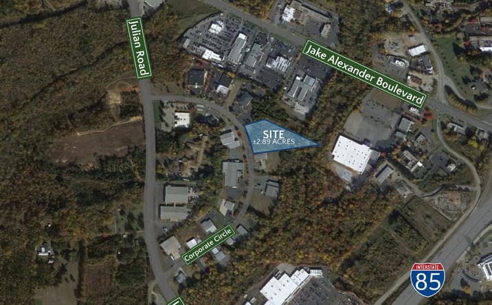 Pictures of Land property located at 0 Corporate Cir, Salisbury, NC 28147 for sales - image #1