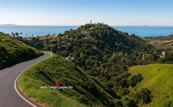 Pictures of Land property located at 4003 Latigo Canyon, Malibu, CA 90265 for sales - image #1