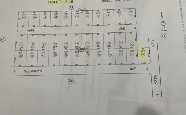 Pictures of Land property located at 87th, California City, CA 93505 for sales - image #1