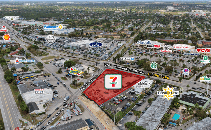 Pictures of Retail property located at 1090 N Homestead Blvd, Homestead, FL 33033 for sales - image #1