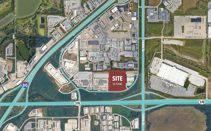Pictures of Land property located at I-80 & Highway 370, Omaha, NE 68138 for sales - image #1