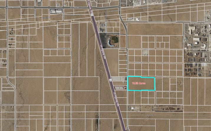 Pictures of Land property located at Southeast corner of Adelanto Road and Cassia, Adelanto, CA 92301 for sales - image #1