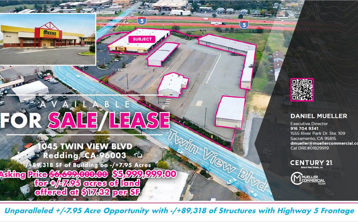 Pictures of Office, Land, Special Purpose property located at 1045 Twin View Blvd, Redding, CA 96003 for sales - image #1