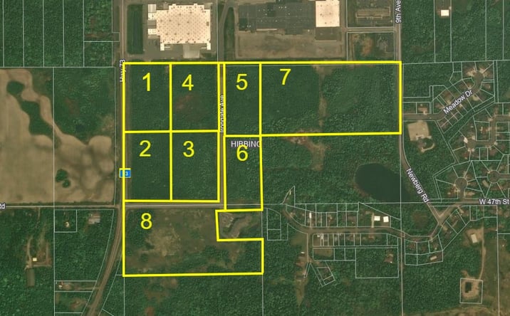 Pictures of Land property located at Irongate Ave, Hibbing, MN 55746 for sales - image #1
