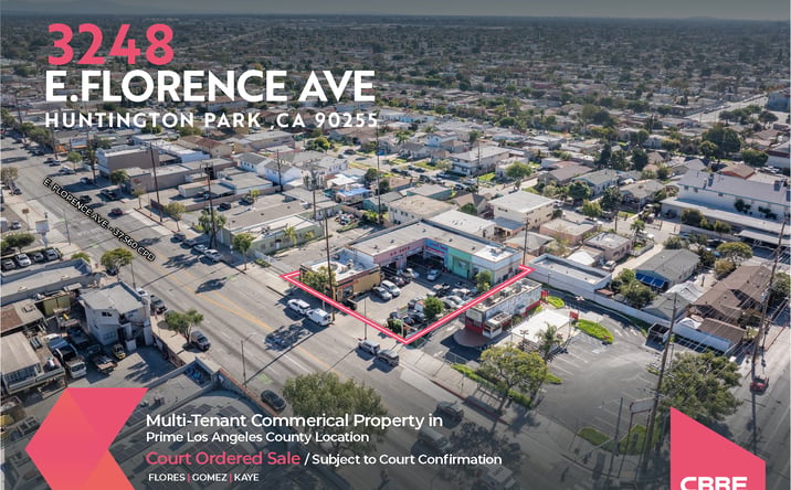 Pictures of Retail property located at 3248 E Florence Ave, Huntington Park, CA 90255 for sales - image #1