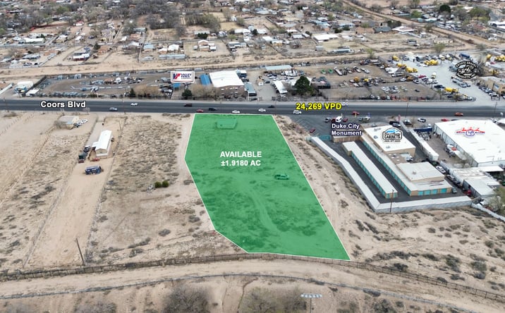 Pictures of Land property located at 1941 Coors Blvd SW, Albuquerque, NM 87121 for sales - image #1