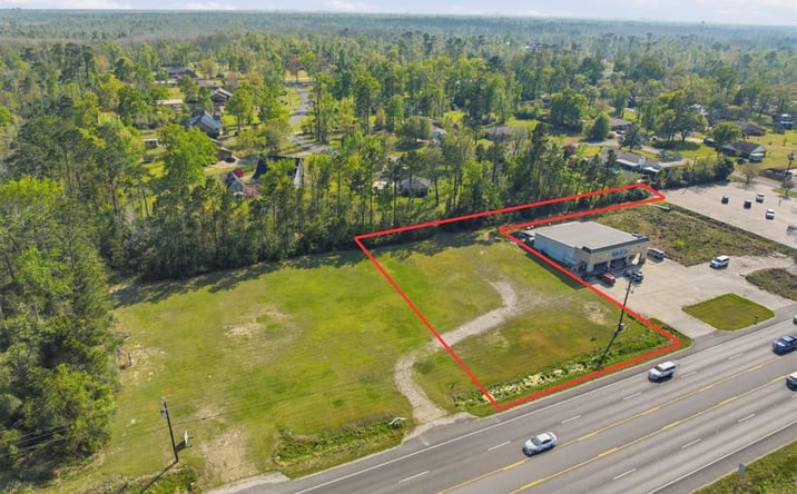 Pictures of Land property located at 1171 Sam Houston Jones Parkway, Moss Bluff, LA 70611 for sales - image #1