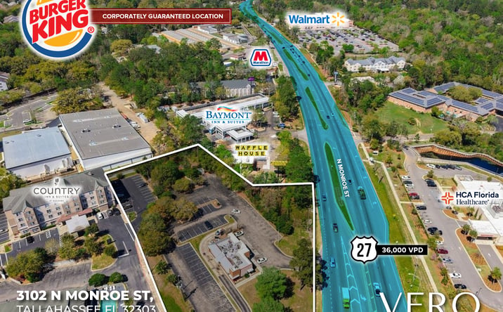 Pictures of Retail property located at 3102 N Monroe St, Tallahassee, FL 32303 for sales - image #1