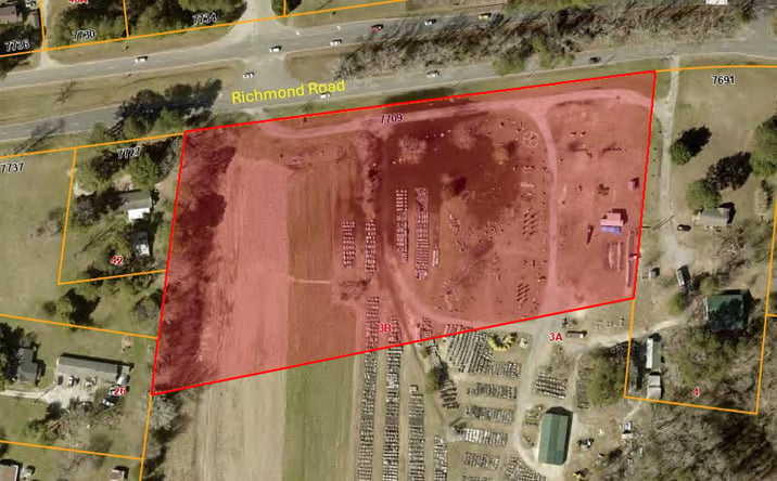 Pictures of Land property located at 7709 Richmond Road, Toano, VA 23168 for sales - image #1