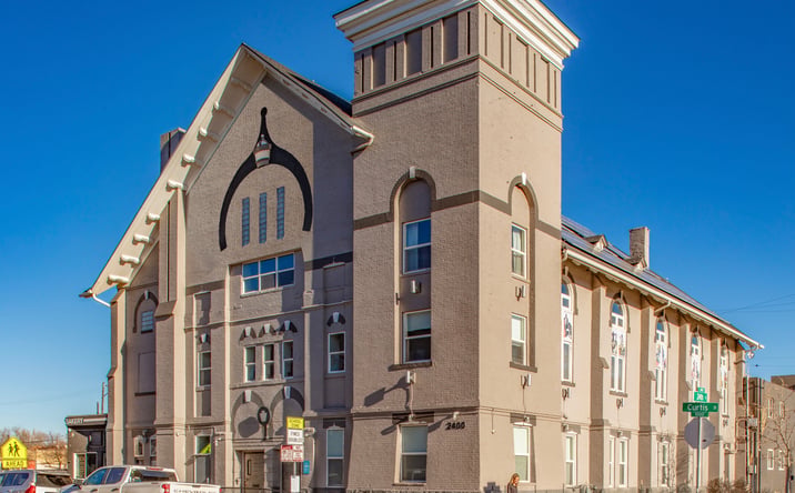 Pictures of Mixed Use, Office, Retail property located at 2400 Curtis Street, Denver, CO 80205 for sales - image #1