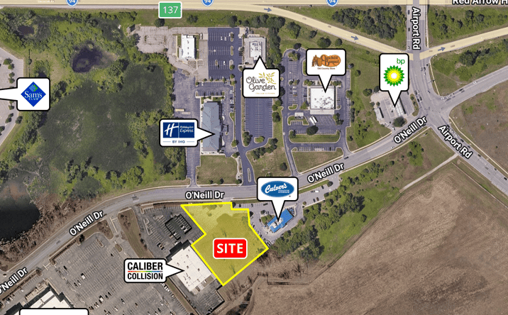 Pictures of Land property located at 1.83 AC O'Neill Drive, Jackson, MI 49202 for sales - image #1
