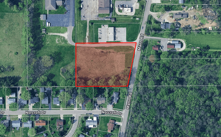 Pictures of Land property located at 4460 Mann Rd, Indianapolis, IN 46221 for sales - image #1