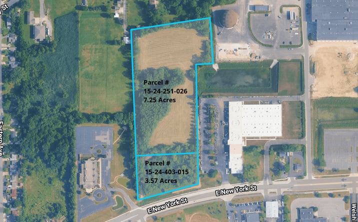 Pictures of Land property located at East New York Street, Aurora, IL 60502 for sales - image #1