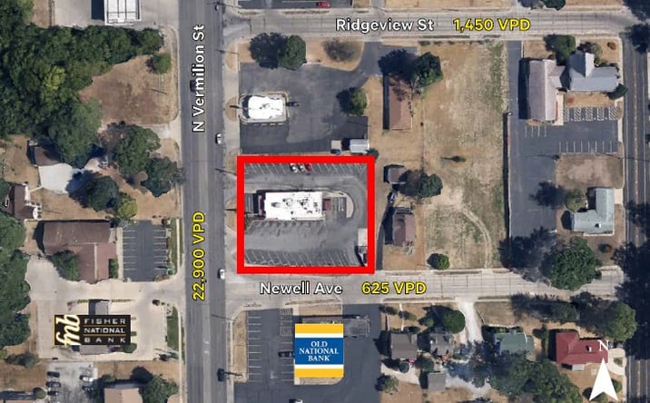 Pictures of Retail property located at 2501 N Vermilion St, Danville, IL 61832 for sales - image #1