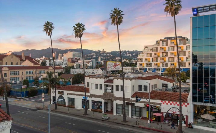 Pictures of Retail, Office, Mixed Use property located at 6601-6613 W. Sunset Blvd, Los Angeles, CA 90026 for sales - image #1