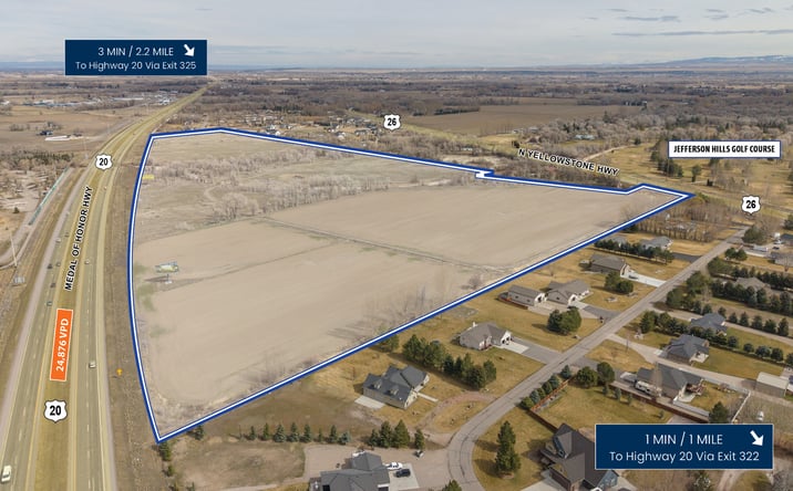Pictures of Land property located at TBD N. Yellowstone Highway, Rigby, ID 83442 for sales - image #1