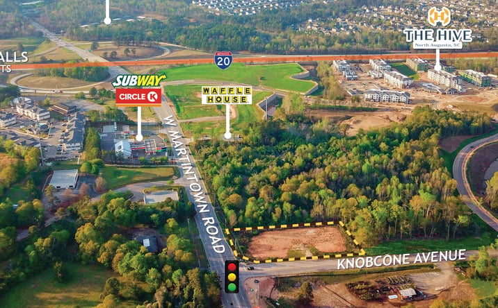 Pictures of Land property located at West Martintown Rd & Knobcone Ave, North Augusta, SC 29841 for sales - image #1