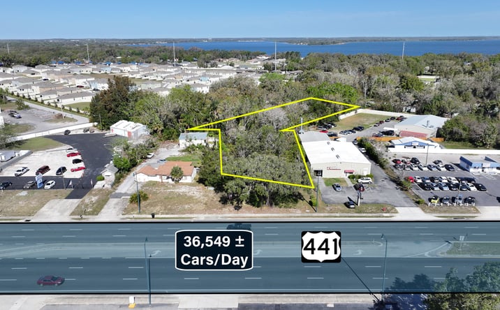 Pictures of Land property located at 1602 East Main Street & 2nd St., Leesburg, FL 34748 for sales - image #1