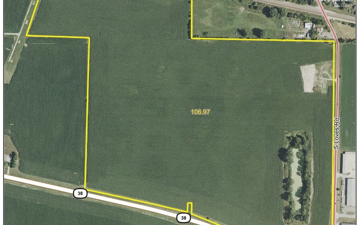 Pictures of Land property located at S Loves Rd, Cortland, IL 60112 for sales - image #1