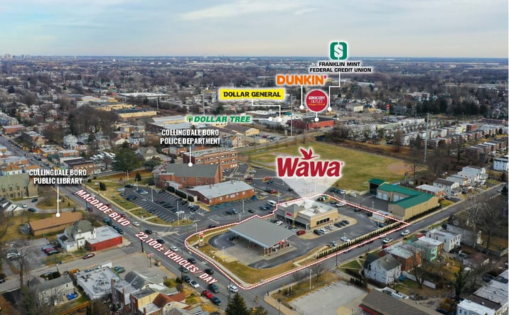 Pictures of Retail property located at 910 MacDade Blvd, Collingdale, PA 19023 for sales - image #1