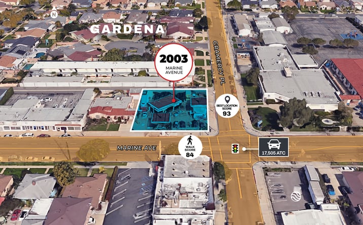 Pictures of Retail, Special Purpose property located at 2003 Marine Ave, Gardena, CA 90249 for sales - image #1