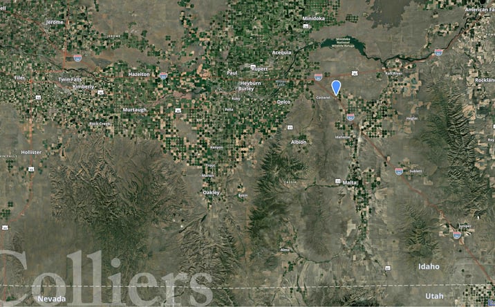 Pictures of Land property located at I-84 and Yale Rd, Declo, ID 83323 for sales - image #1