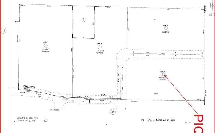 Pictures of Land property located at Nason St, Moreno Valley, CA 92555 for sales - image #1