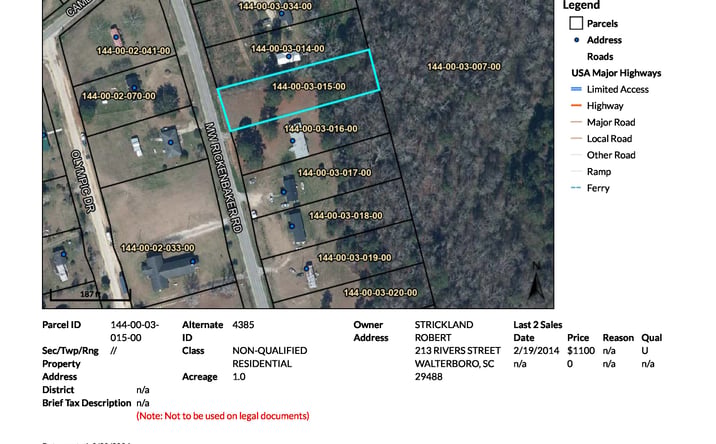 Pictures of Land, Mixed Use, Mobile Home Park, Multifamily property located at M W Rickenbaker Rd, Manning, SC 29102 for sales - image #1