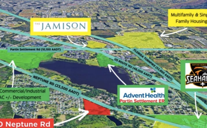 Pictures of Land property located at 2450 Neptune Rd, Kissimmee, FL 34744 for sales - image #1