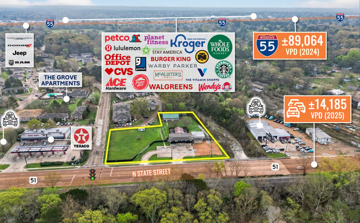 Pictures of Office property located at 5208 N State St, Jackson, MS 39206 for sales - image #1