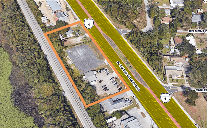 Pictures of Industrial, Land, Retail property located at 2403 N Cocoa Blvd, Cocoa, FL 32922 for sales - image #1