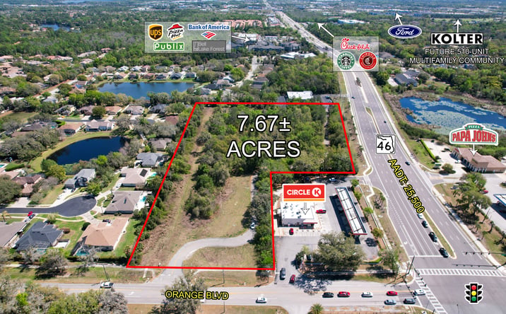Pictures of Land property located at 5642 West State Road 46, Sanford, FL 32771 for sales - image #1